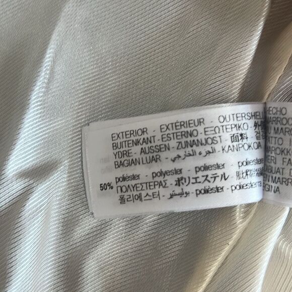 NWT Zara Blue Shimmer Metallic Blazer Size Small - Picture 10 of 11